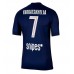 Paris Saint-Germain Khvicha Kvaratskhelia #7 Hjemmedrakt 2025-26 Kortermet